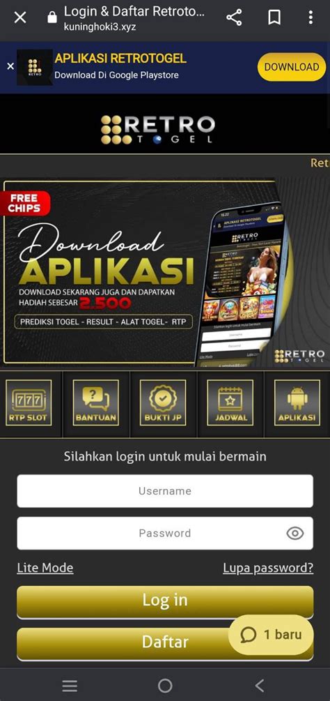 RETROTOGEL LOGIN - RETROTOGEL Link Situs Toto 4D Modal Gabut Jadi Pengusaha