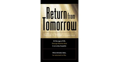 Return From Tomorrow Book