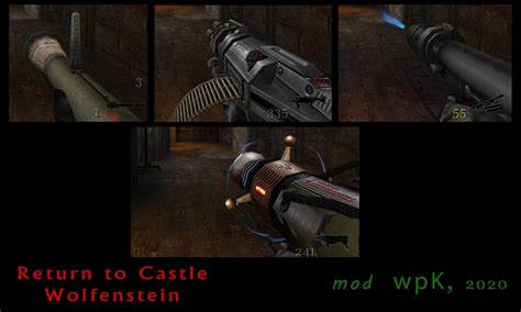 return to castle wolfenstein mods