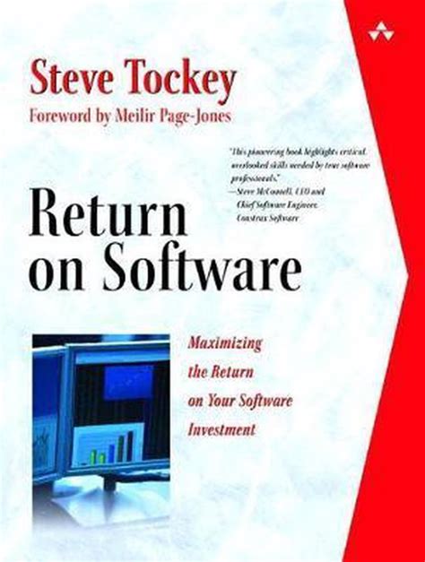 Read Online Return On Software Maximizing The Return On Your Software Investment 