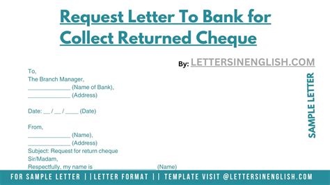 Returned Cheque Collect Authorisation