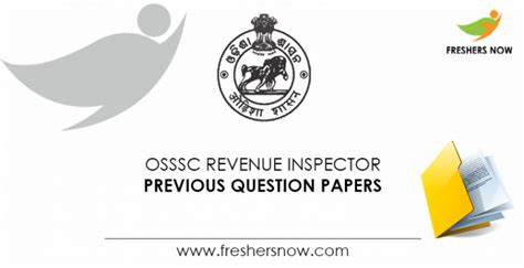 Read Revenue Inspector Question Papers 