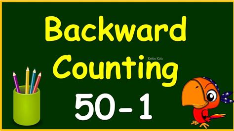 Reverse Counting 50 To 1 With Spelling Backward Backward Counting 100 To 50 - Backward Counting 100 To 50