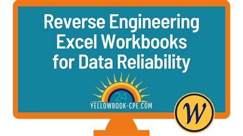 Reverse Engineering Excel Workbooks For Data Reliability Reliable Sources Worksheet - Reliable Sources Worksheet