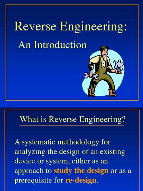 reverse engineering pdf ppt