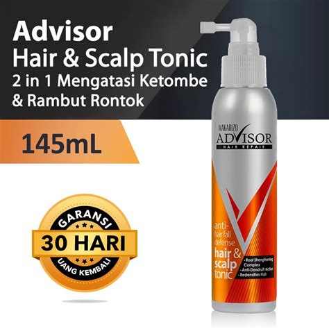 review hair tonic untuk rambut rontok parah