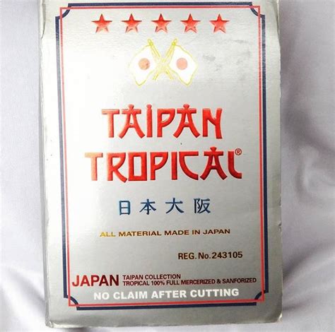 Review Produk Taipan Tropical Bias Textile Taipan Tropical Drill - Taipan Tropical Drill
