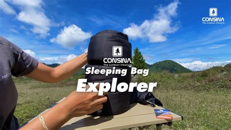 review sleeping bag consina explorer