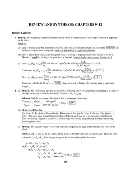 Full Download Review Module Chapters 9 12 Chemistry 
