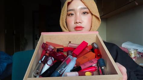 reviewing my (mostly korean brands) makeup collection - YouTube