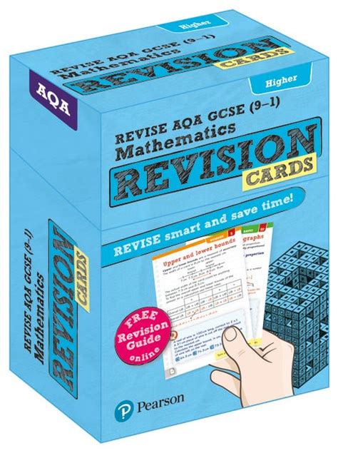 Full Download Revise Aqa Gcse 9 1 Mathematics Higher Revision Cards With Free Online Revision Guide Revise Aqa Gcse Maths 2015 