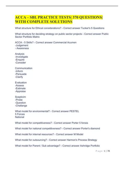 Full Download Revised Nys Sbl Practice Questions 