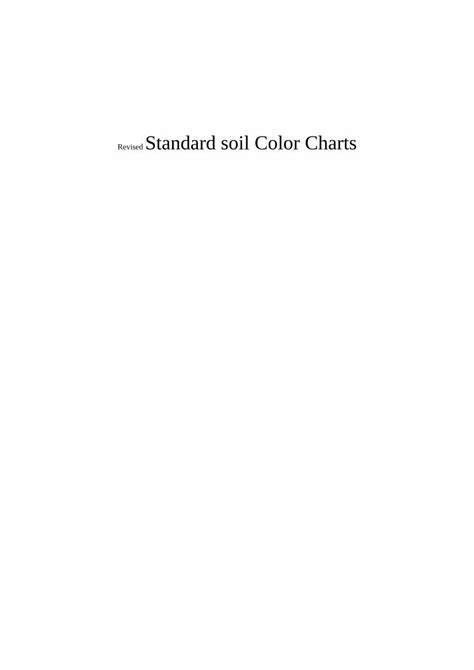 Read Revised Standard Soil Color Charts Biophysicsg Home 
