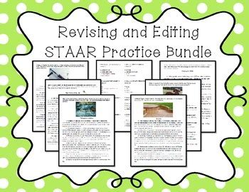 Revising And Editing Staar Practice