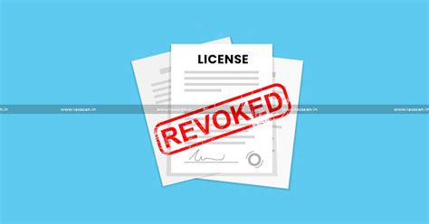 Revocation Of License