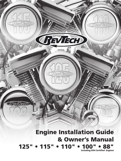 Revtech 100 Inch Engine Manual