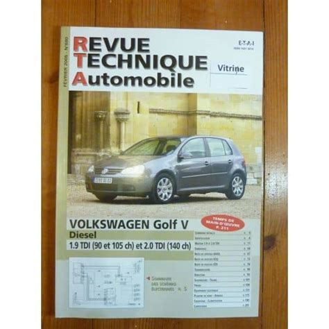 Revue Technique Golf 5