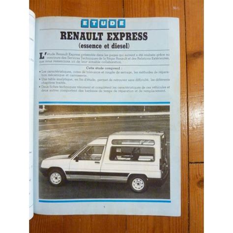 Revue Technique Renault Express