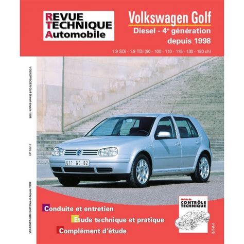 Read Revue Technique Auto Pour Volkswagen Golf 