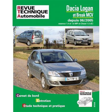 Full Download Revue Technique Automobile Dacia Logan Mcv 