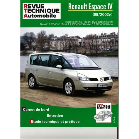 Download Revue Technique Automobile Espace 4 Gratuit 