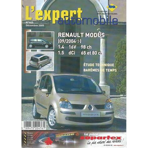 Read Online Revue Technique Automobile Modus 
