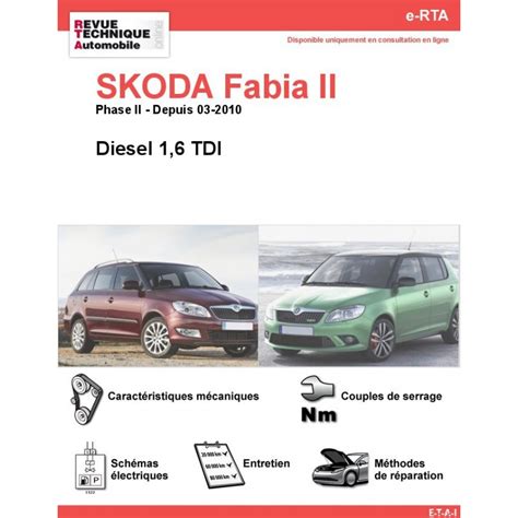 Download Revue Technique Automobile Skoda Fabia 