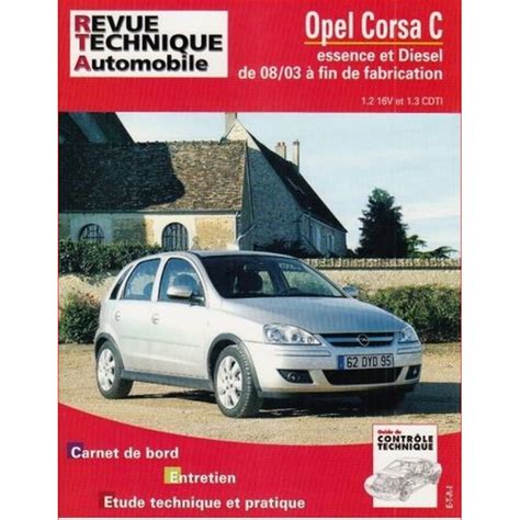 Read Revue Technique Opel Corsa C 