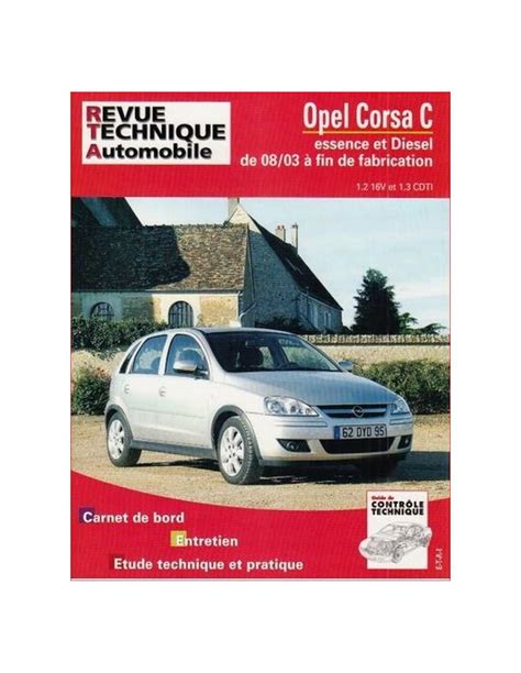 Read Revue Technique Opel Corsa C Pdf 