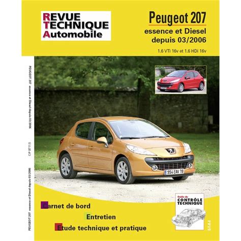 Download Revue Technique Peugeot 207 Gratuite 