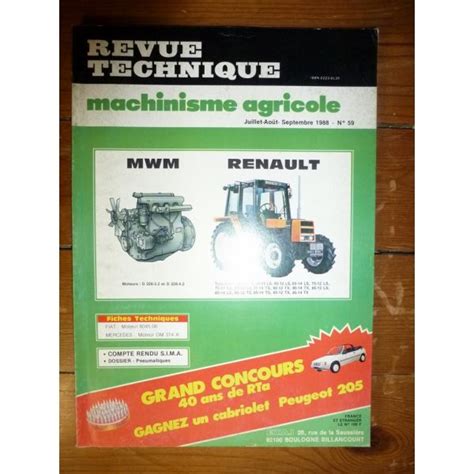 Read Revue Technique Tracteur Renault 