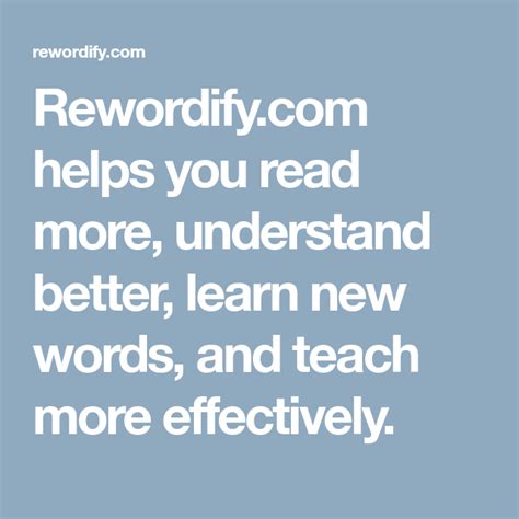 Rewordify Com Understand What You Read 6th Grade Reading Level Words - 6th Grade Reading Level Words