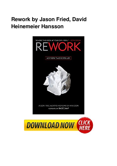 Rework Book Pdf