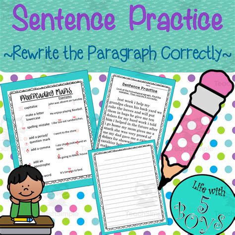 Rewrite A Sentence