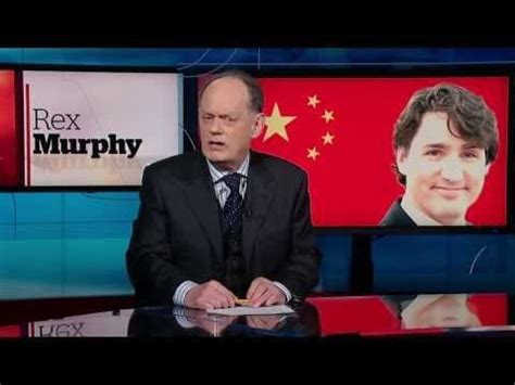 rex murphy justin trudeau wikipedia