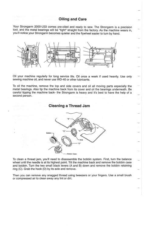 Rex Sewing Machine Manuals