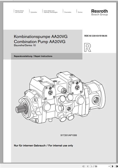 Read Online Rexroth Piston Pump Service Manuals Pasangiklangrati S 