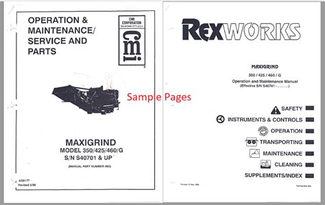 Download Rexworks Maxigrind Manual 