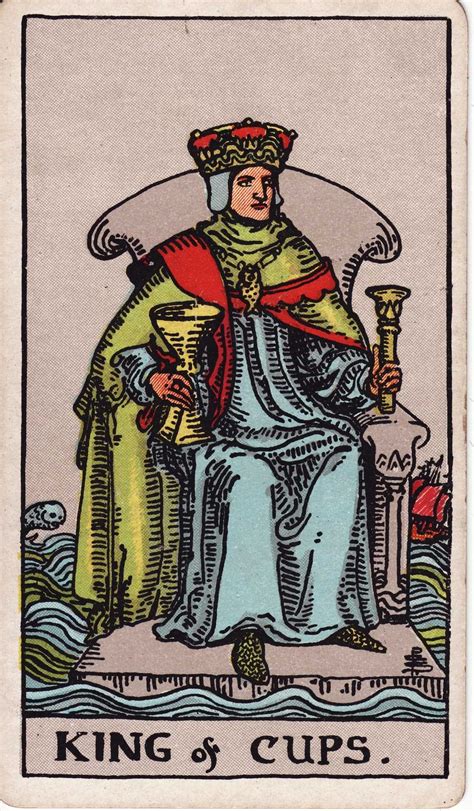 Rey De Copas Tarot