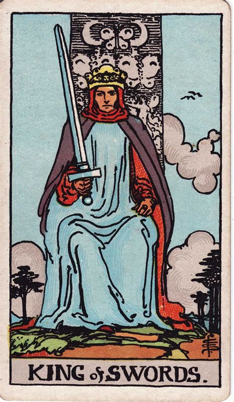 Rey De Espadas Tarot