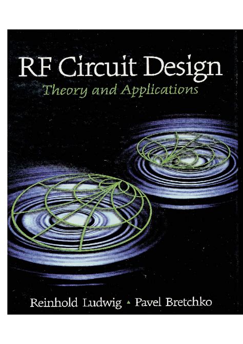 Download Rf Circuit Design Theory And Applications Volume 1 