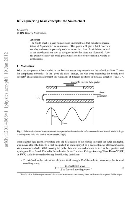 Full Download Rf Engineering Basic Concepts S Parameters Cern 