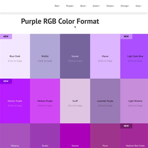 rgb for purple