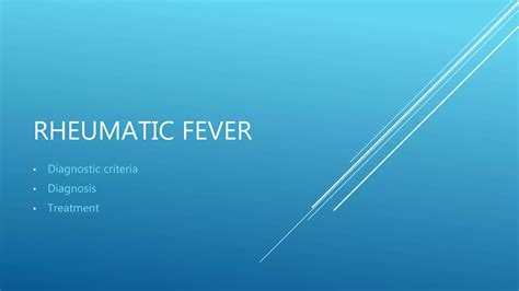 Rheumatic Fever Ppt