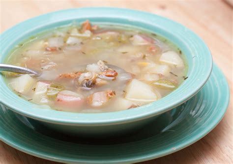 rhode island clam chowder