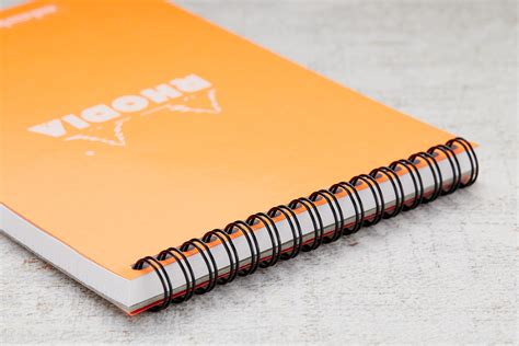 Full Download Rhodia Wirebound Notepad A5 Dot Orange 