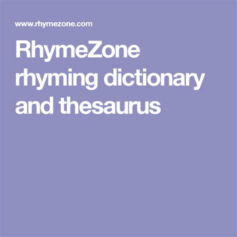 Rhymezone Rhyming Dictionary And Thesaurus Rhyming Words Of Blue - Rhyming Words Of Blue