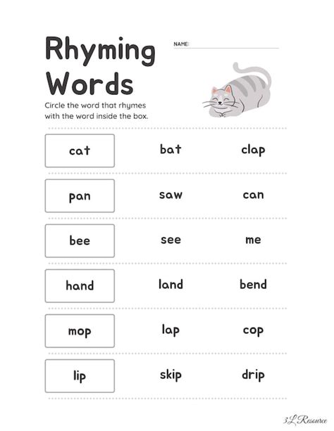 Rhyming Words Ing 1st Grade Word Lists Worksheet Ing Words First Grade Worksheet - Ing Words First Grade Worksheet