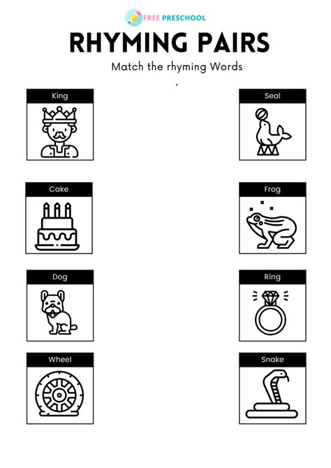Rhymingrhyming Worksheets Amp Free Printables Education Com Rhyme Worksheets For Kindergarten - Rhyme Worksheets For Kindergarten