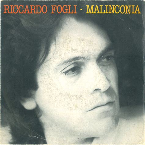 riccardo fogli lyrics malinconia meaning